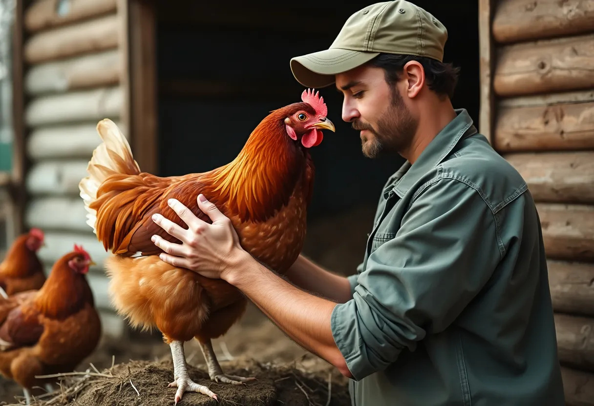 poule poulailler