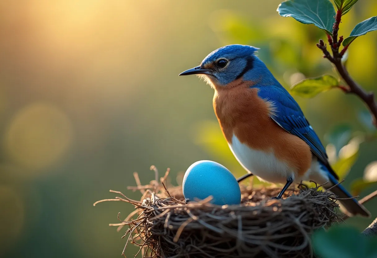 oiseau bleu